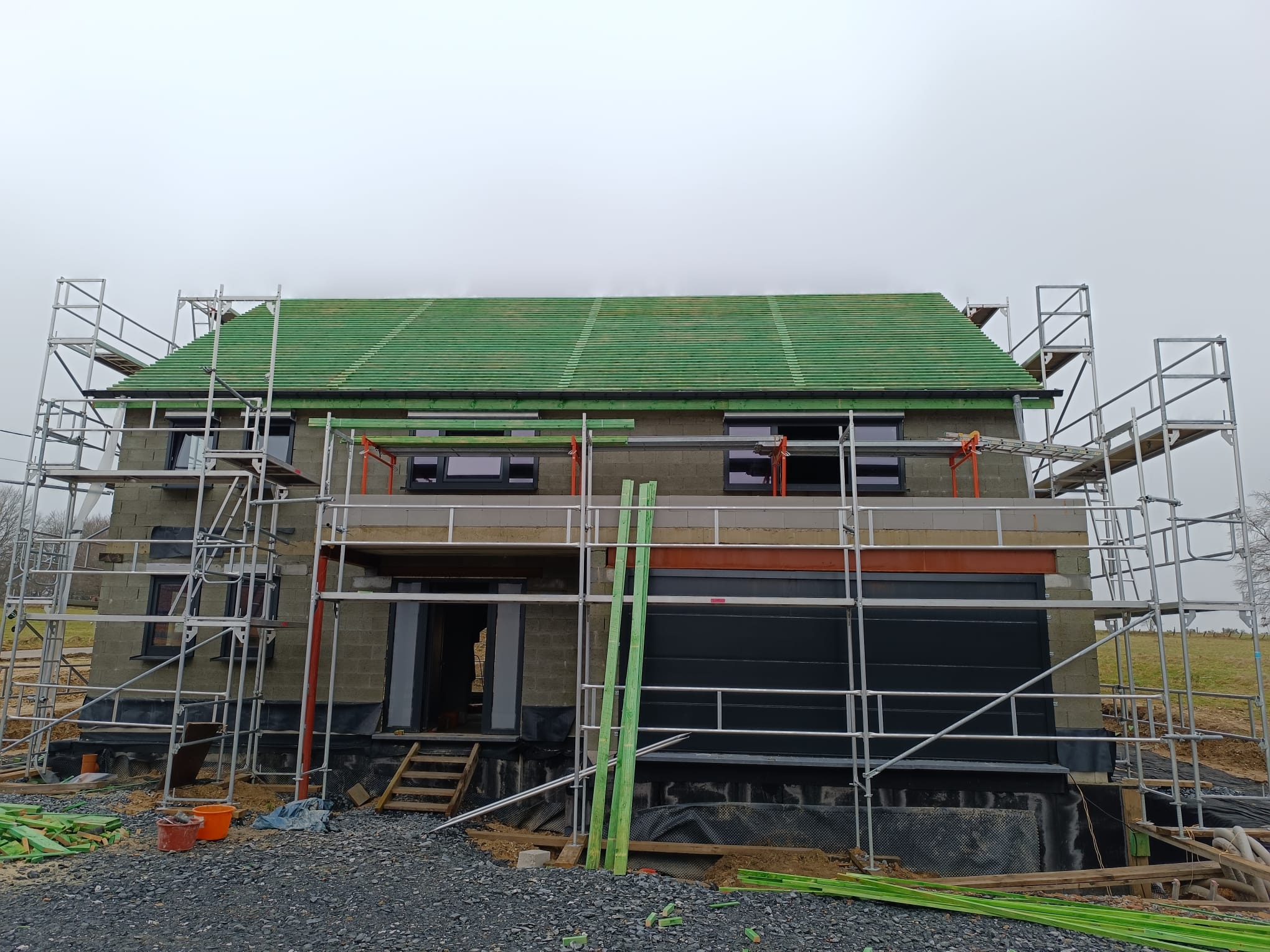 Rénovation de façades en Belgique par Façade+