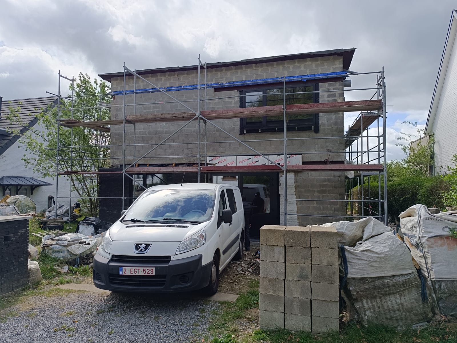 Rénovation de façades en Belgique par Façade+